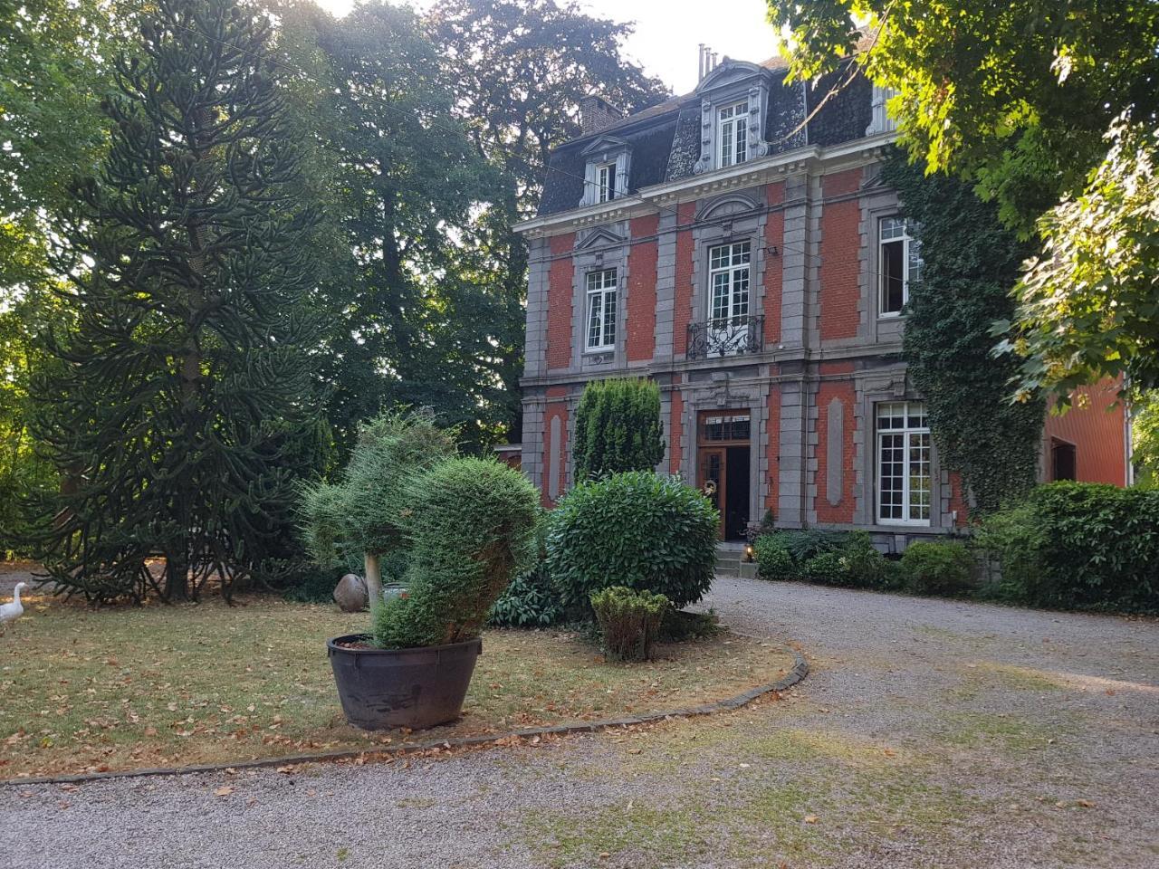 Chateau Lambert Moulinsart Hotel, Shuttle Airport, Long Term Parking, Snooker, Large Terrasse, Dinner, Breakfast شارلروا المظهر الخارجي الصورة